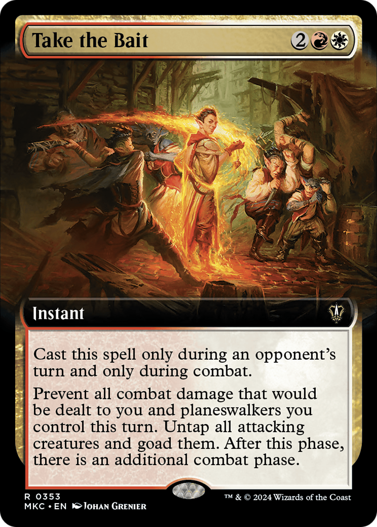 Take the Bait (Extended Art) [Murders at Karlov Manor Commander] | Odin's Place