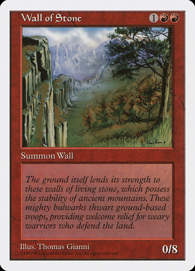 Wall of Stone (274) [Fifth Edition] | Odin's Place