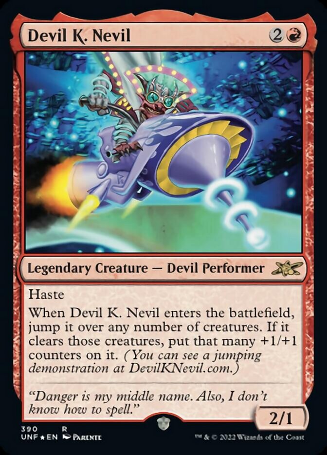 Devil K. Nevil (Galaxy Foil) [Unfinity] | Odin's Place