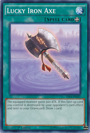 Lucky Iron Axe [YS14-EN027] Common | Odin's Place