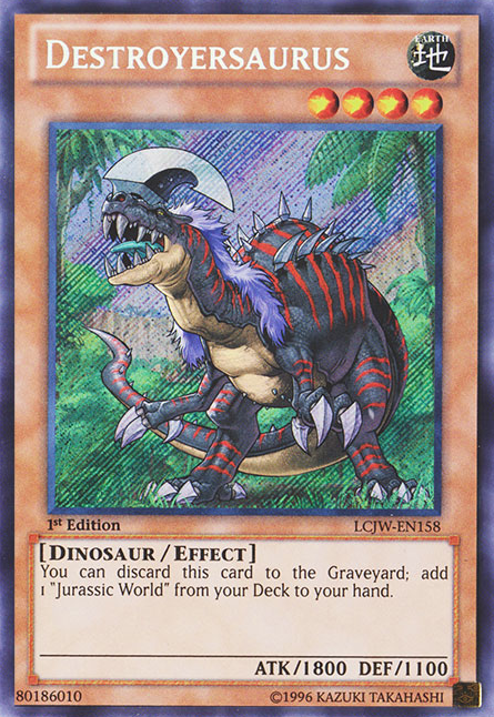 Destroyersaurus [LCJW-EN158] Secret Rare | Odin's Place