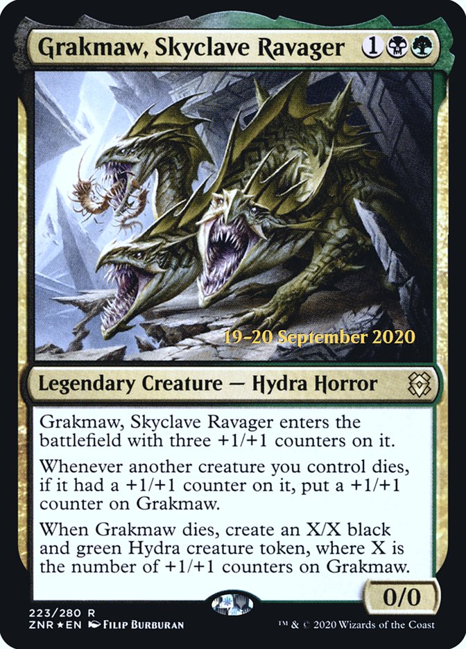 Grakmaw, Skyclave Ravager [Zendikar Rising Prerelease Promos] | Odin's Place