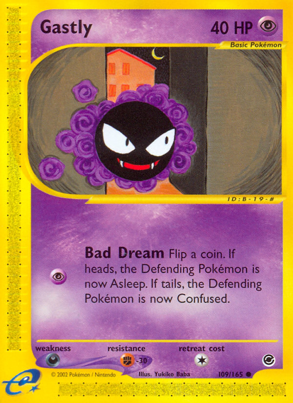 Gastly (109/165) [Expedition: Base Set] | Odin's Place