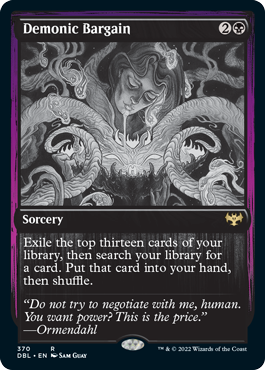 Demonic Bargain [Innistrad: Double Feature] | Odin's Place