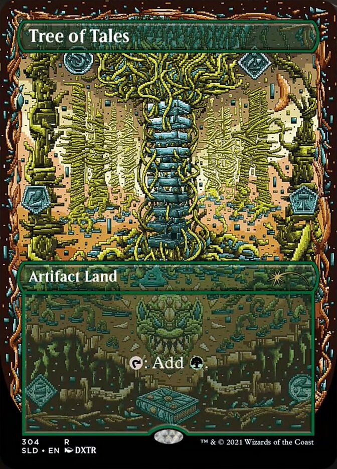 Tree of Tales (Borderless) [Secret Lair Drop Series] | Odin's Place