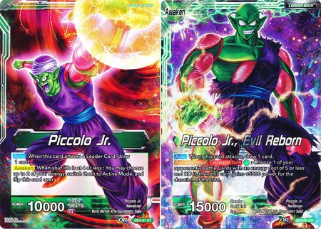 Piccolo Jr. // Piccolo Jr., Evil Reborn (SD4-01) [Oversized Cards] | Odin's Place