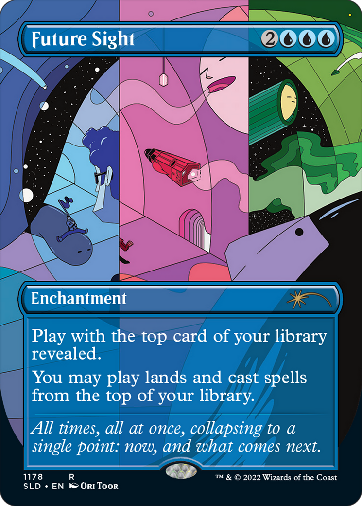 Future Sight (Borderless) [Secret Lair Drop Series] | Odin's Place