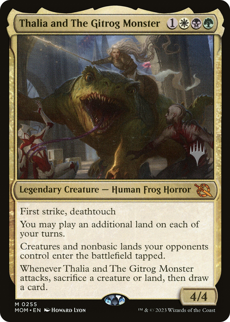 Thalia and The Gitrog Monster (Promo Pack) [March of the Machine Promos] | Odin's Place