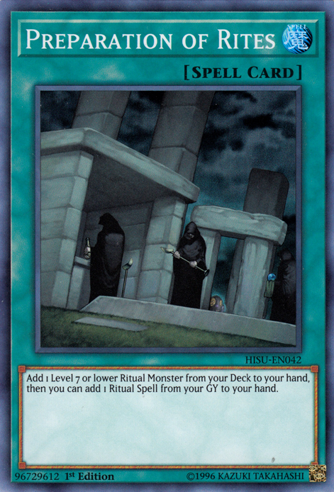Preparation of Rites [HISU-EN042] Super Rare | Odin's Place