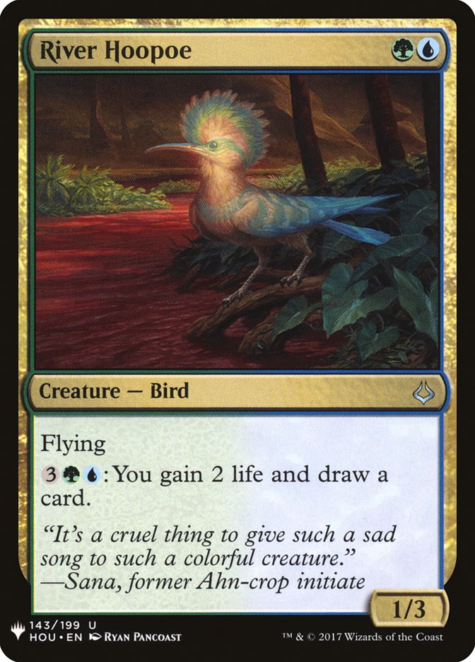 River Hoopoe [Mystery Booster] | Odin's Place