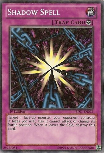 Shadow Spell [BP01-EN092] Starfoil Rare | Odin's Place