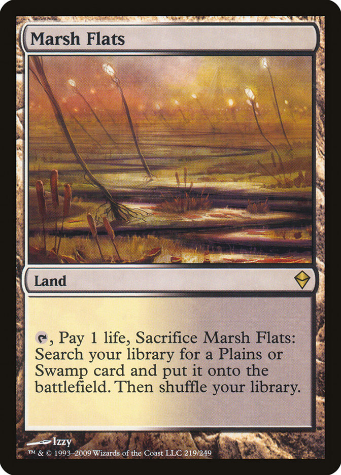 Marsh Flats (219) [Zendikar] | Odin's Place