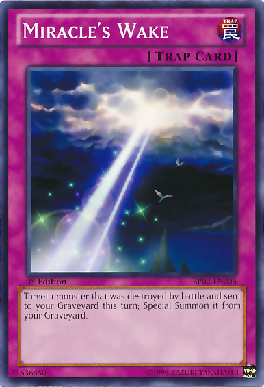 Miracle's Wake [BP02-EN206] Mosaic Rare | Odin's Place