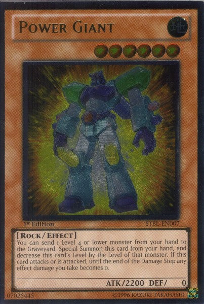 Power Giant [STBL-EN007] Ultimate Rare | Odin's Place