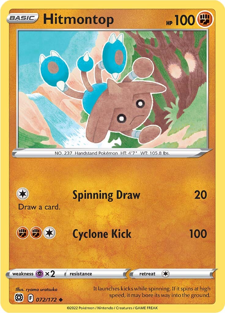 Hitmontop (072/172) [Sword & Shield: Brilliant Stars] | Odin's Place
