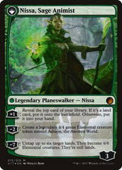 Nissa, Vastwood Seer // Nissa, Sage Animist [From the Vault: Transform] | Odin's Place
