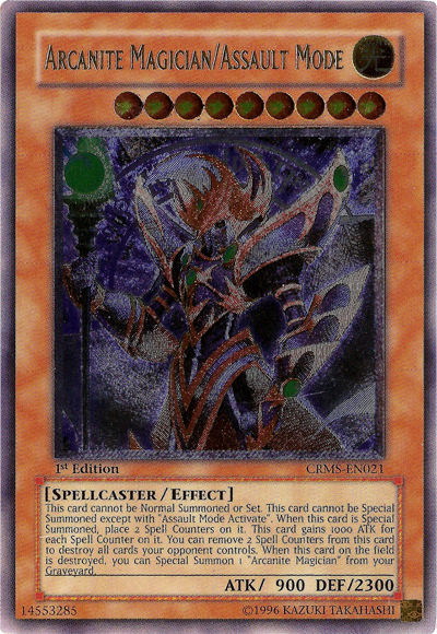 Arcanite Magician/Assault Mode [CRMS-EN021] Ultimate Rare | Odin's Place