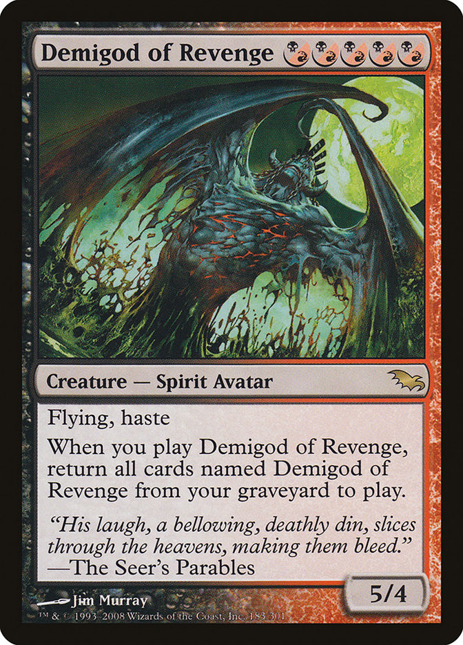 Demigod of Revenge (183) [Shadowmoor] | Odin's Place