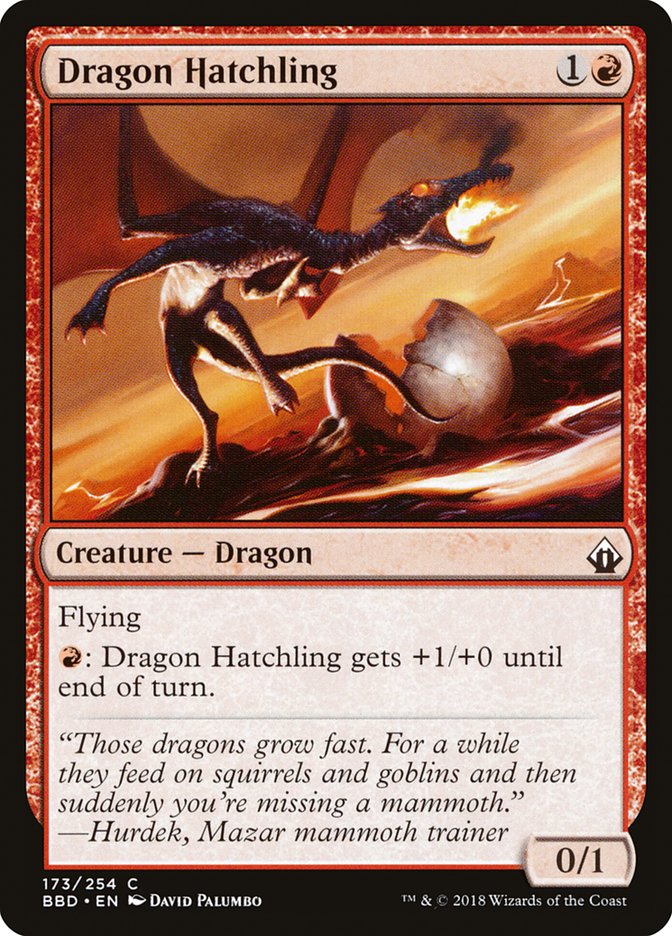 Dragon Hatchling (173) [Battlebond] | Odin's Place
