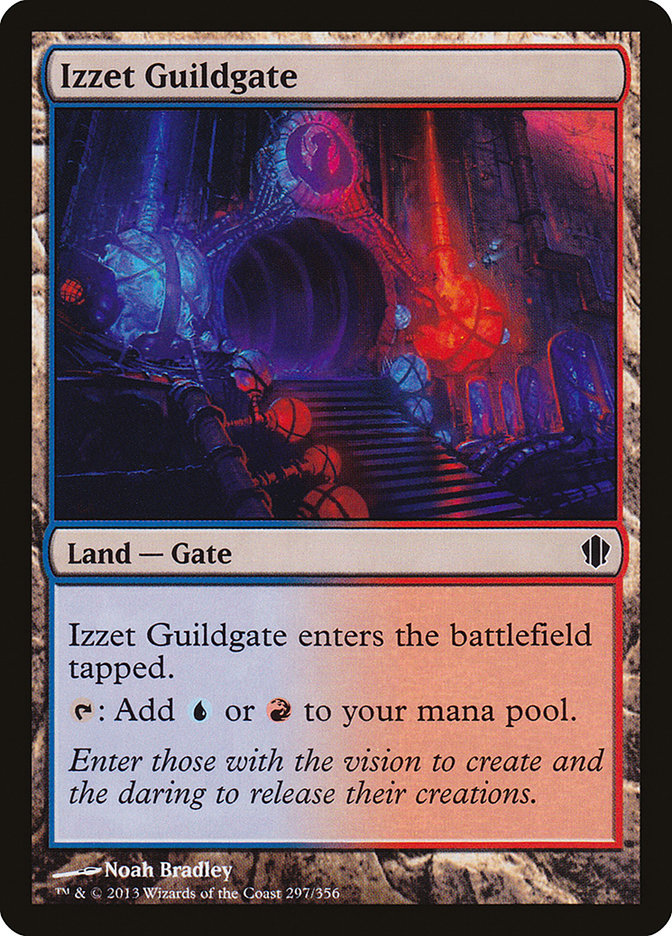 Izzet Guildgate (297) [Commander 2013] | Odin's Place