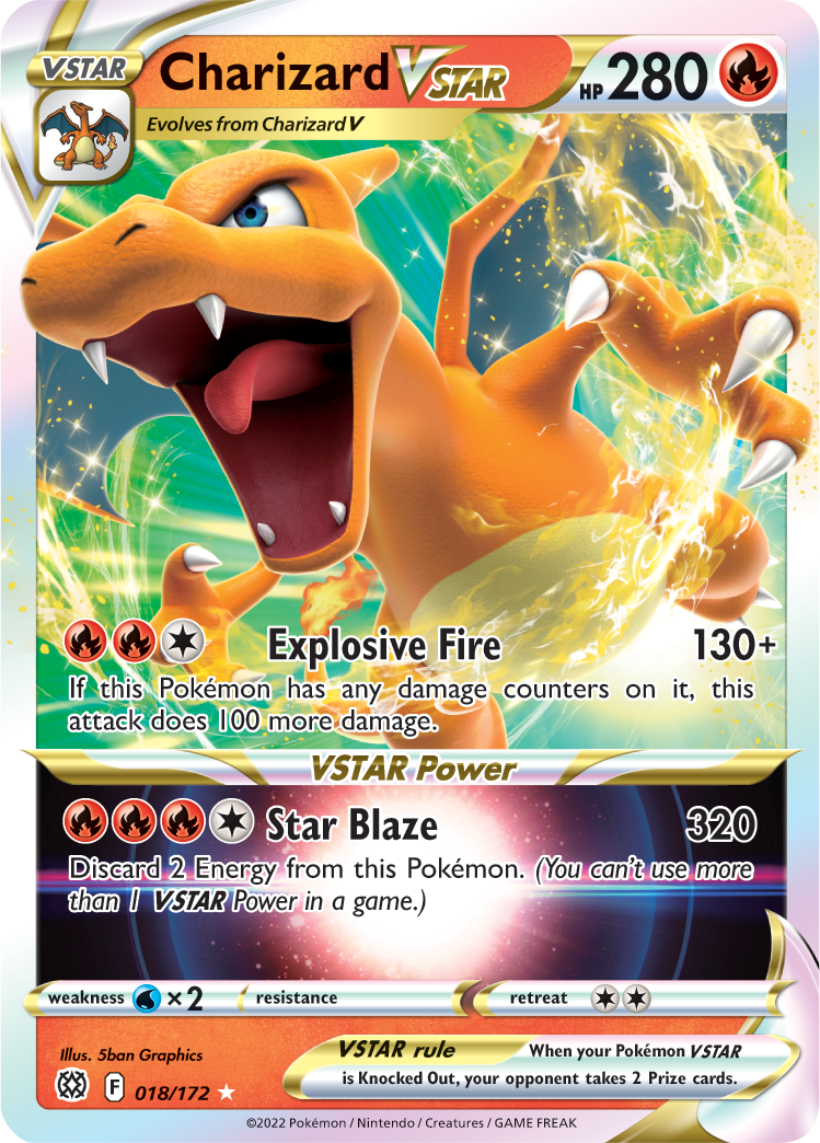 Charizard VSTAR (018/172) [Sword & Shield: Brilliant Stars] | Odin's Place