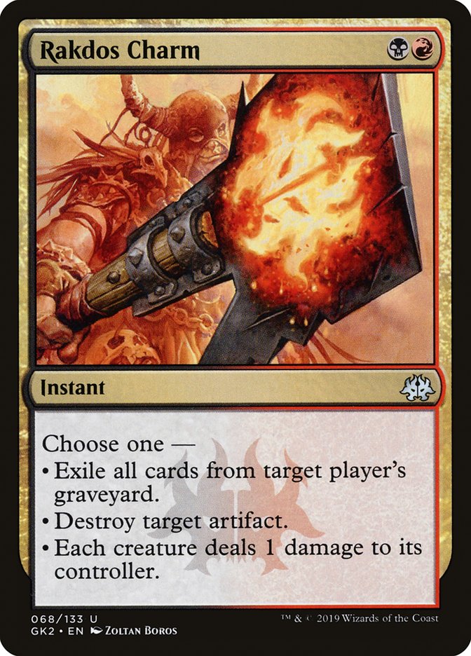 Rakdos Charm (68) [Ravnica Allegiance Guild Kit] | Odin's Place