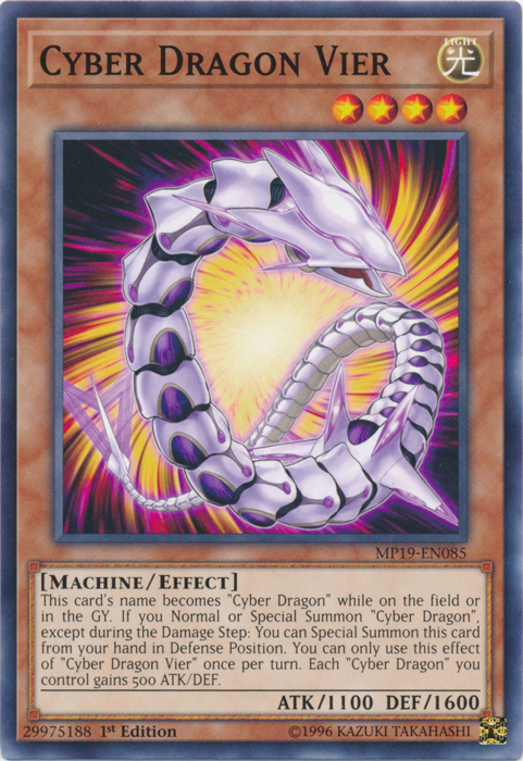 Cyber Dragon Vier [MP19-EN085] Common | Odin's Place