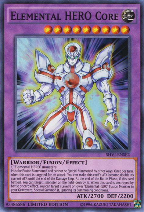 Elemental Hero Core [SHVI-ENSE2] Super Rare | Odin's Place