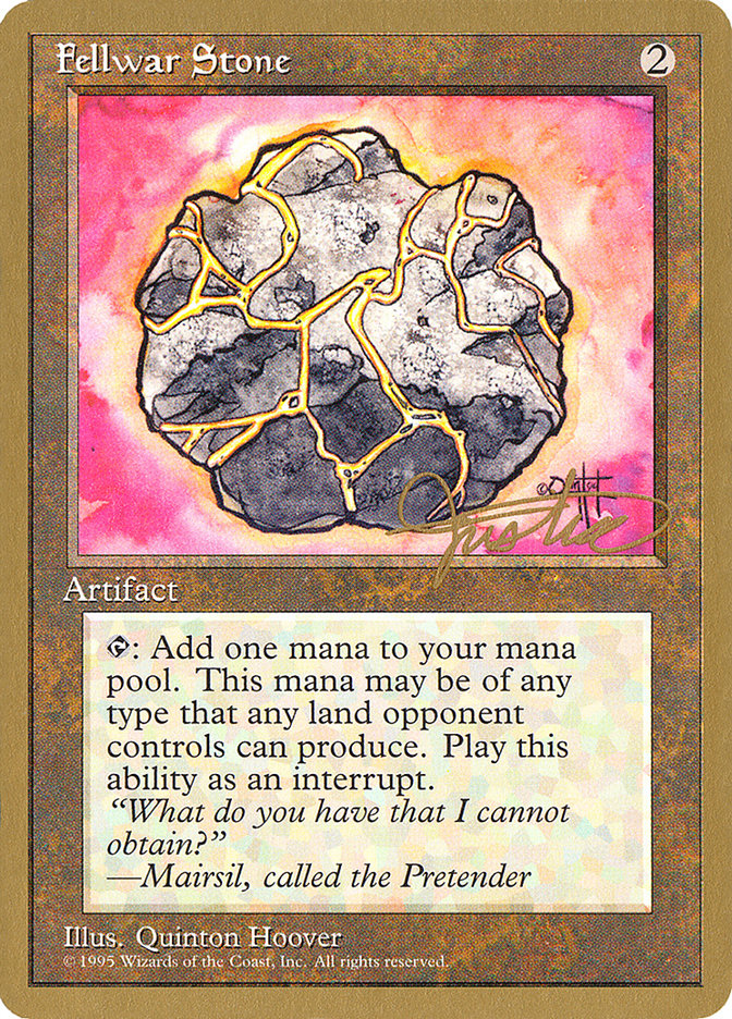 Fellwar Stone (Mark Justice) [Pro Tour Collector Set] | Odin's Place