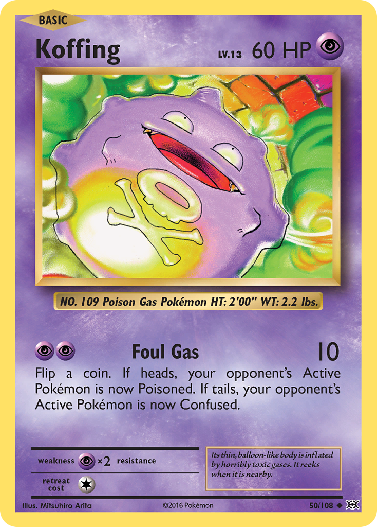 Koffing (50/108) [XY: Evolutions] | Odin's Place