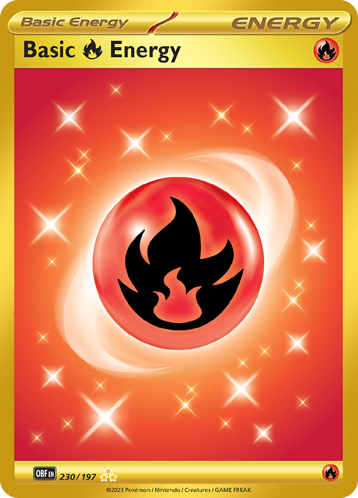 Basic Fire Energy (230/197) [Scarlet & Violet: Obsidian Flames] | Odin's Place