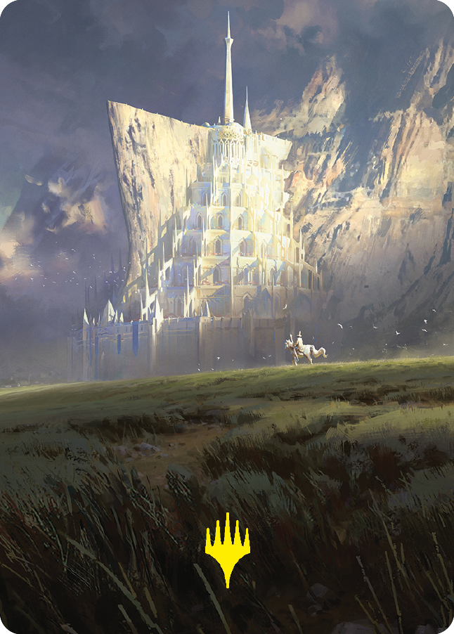 Minas Tirith Art Card (Gold-Stamped Signature) [The Lord of the Rings: Tales of Middle-earth Art Series] | Odin's Place
