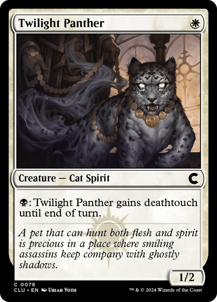 Twilight Panther [Ravnica: Clue Edition] | Odin's Place