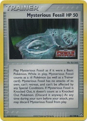 Mysterious Fossil (85/108) (Stamped) [EX: Power Keepers] | Odin's Place