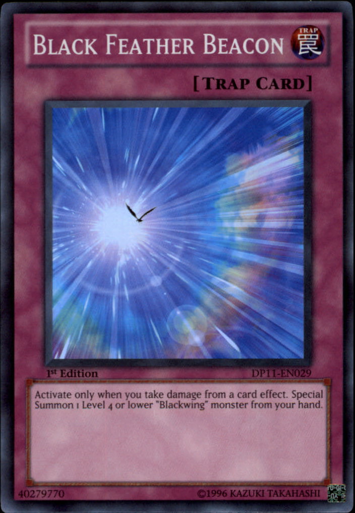 Black Feather Beacon [DP11-EN029] Super Rare | Odin's Place