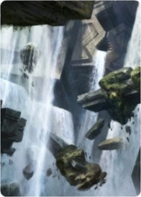Island 1 Art Card [Zendikar Rising Art Series] | Odin's Place