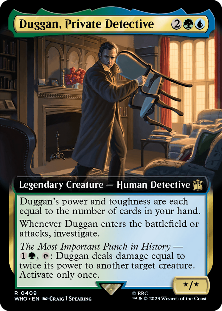 Duggan, Private Detective (Extended Art) [Doctor Who] | Odin's Place