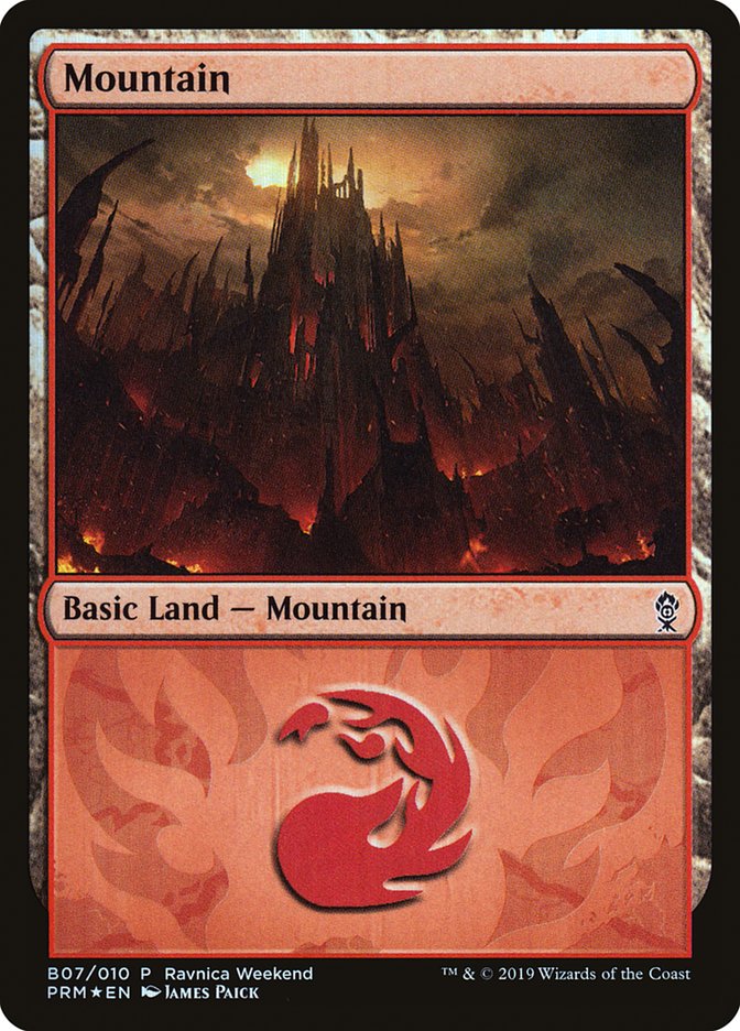 Mountain (B07) [Ravnica Allegiance Guild Kit] | Odin's Place