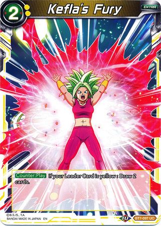 Kefla's Fury (BT7-097) [Assault of the Saiyans] | Odin's Place