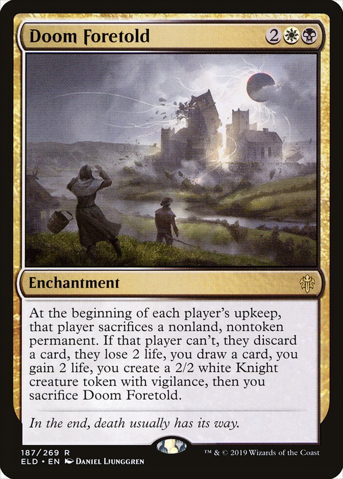 Doom Foretold [Throne of Eldraine] | Odin's Place