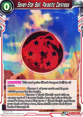 Seven-Star Ball, Parasitic Darkness (BT11-027) [Vermilion Bloodline] | Odin's Place