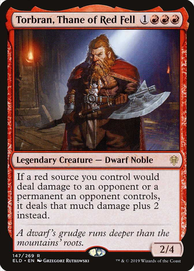 Torbran, Thane of Red Fell [Throne of Eldraine] | Odin's Place