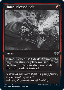 Flame-Blessed Bolt [Innistrad: Double Feature] | Odin's Place