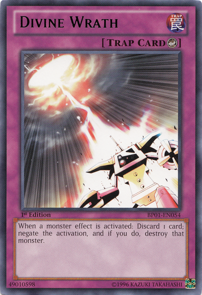 Divine Wrath [BP01-EN054] Rare | Odin's Place