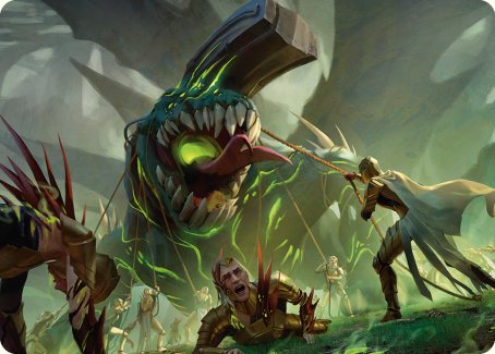 Noxious Assault Art Card [Phyrexia: All Will Be One Art Series] | Odin's Place