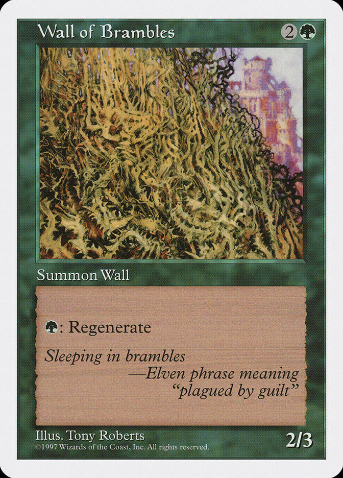Wall of Brambles (338) [Fifth Edition] | Odin's Place
