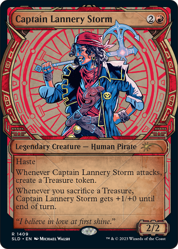 Captain Lannery Storm (Rainbow Foil) [Secret Lair Drop Series] | Odin's Place