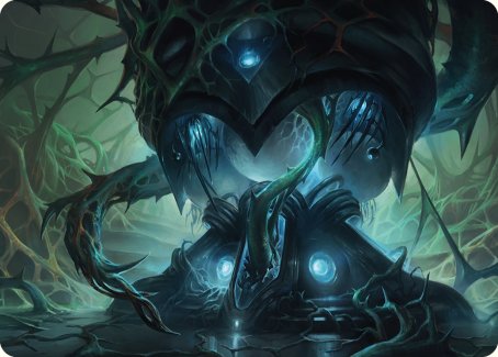Expand the Sphere Art Card [Phyrexia: All Will Be One Art Series] | Odin's Place