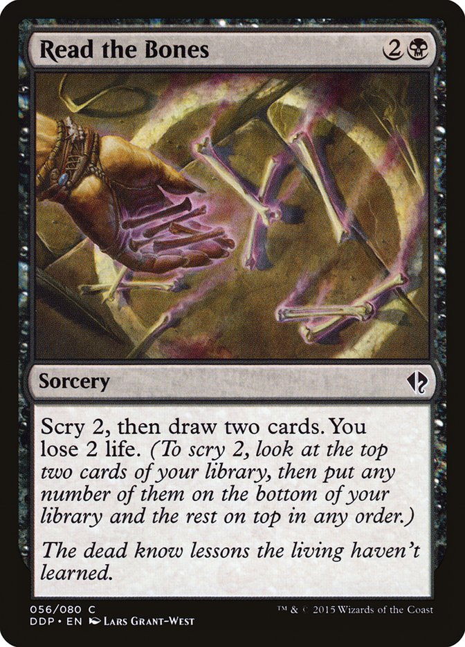 Read the Bones (56) [Duel Decks: Zendikar vs. Eldrazi] | Odin's Place