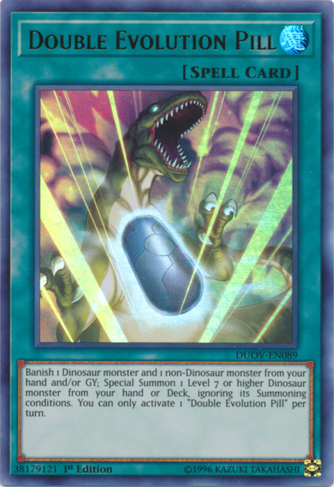 Double Evolution Pill [DUOV-EN089] Ultra Rare | Odin's Place